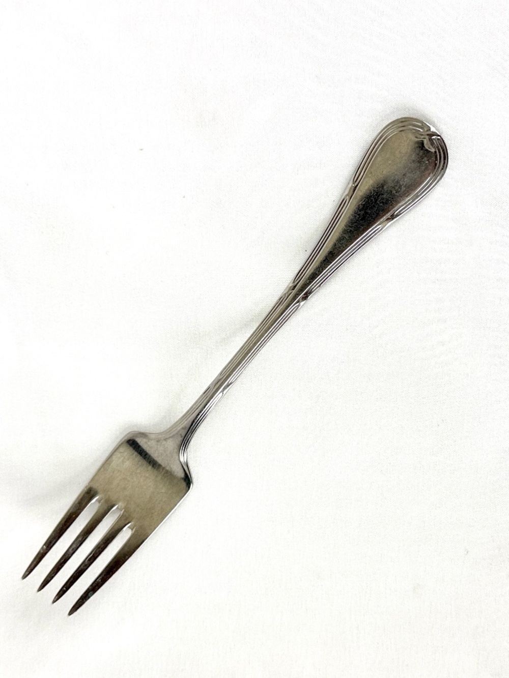 Vintage 1980 Grand Ribbon Salad Fork Stainless Steel WMF Germany Desert Fork
